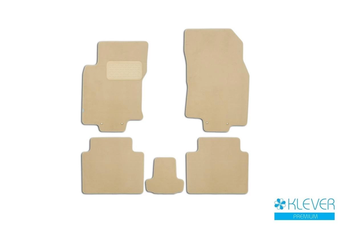 Коврики в салон текстиль Klever Premium 5шт для Москвич 3е