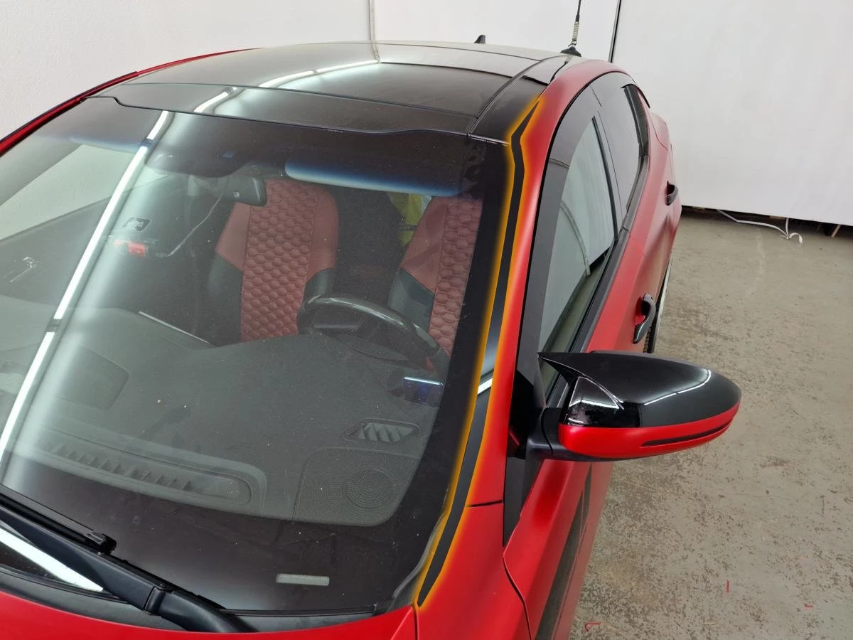 Водосток лобового стекла Премиум для Kia Optima III