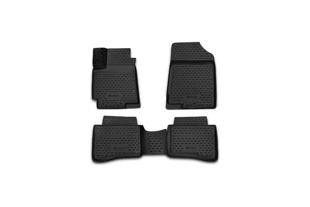 Коврики 3D в салон полиуретан 4 шт для Toyota Camry XV80 China Market