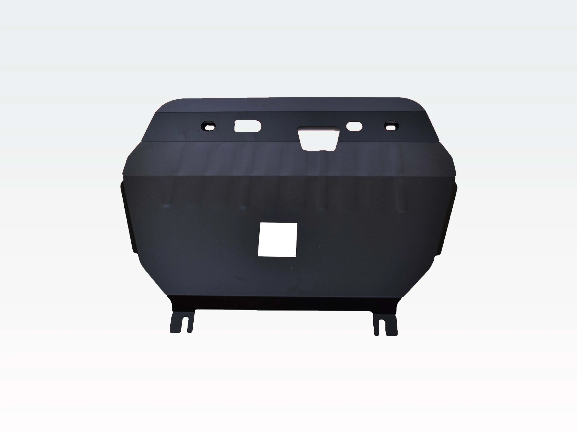 Защита картера и КПП для Toyota Vellfire I Черный Alfeco ALF2462ST