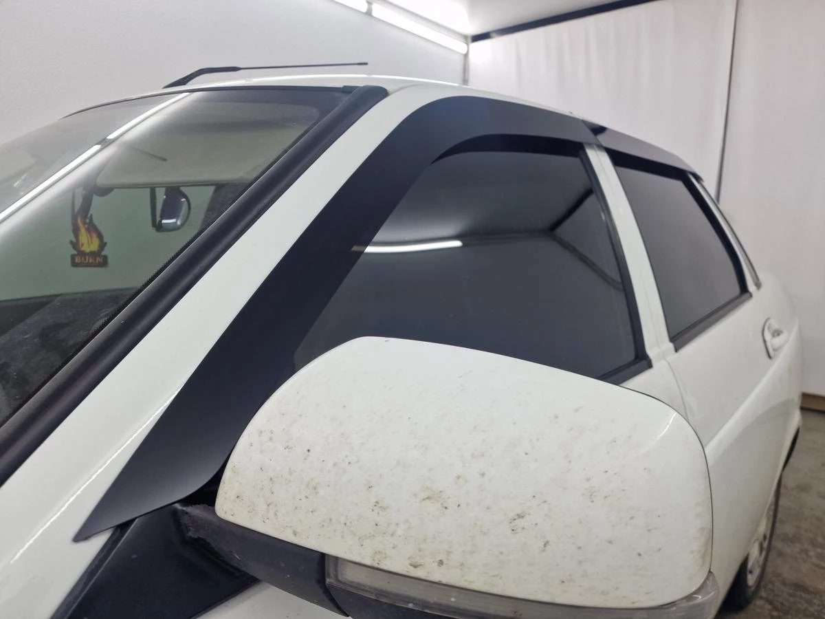 Дефлекторы окон 2D 6 шт. для LADA (ВАЗ) Priora I Рестайлинг