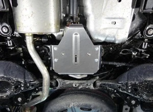 Защита дифференциала для Toyota Highlander III (U50) Рестайлинг  ТСС ZKTCC00297