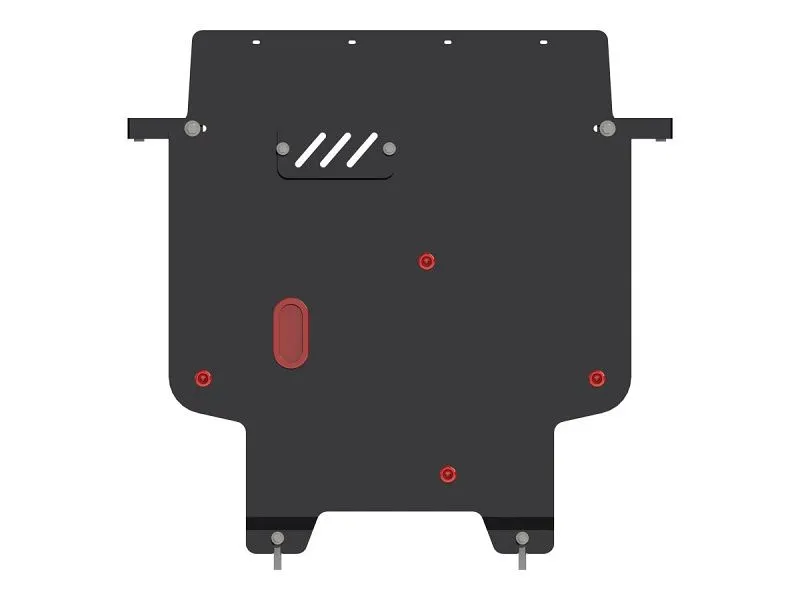 Защита картера и КПП для Dodge Avenger II Рестайлинг