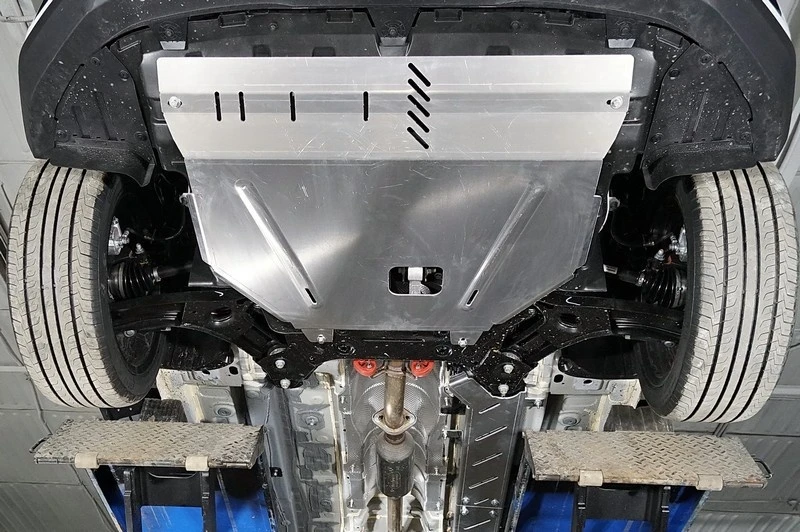 Защита картера и КПП для Changan CS35PLUS I Рестайлинг  ТСС ZKTCC00569