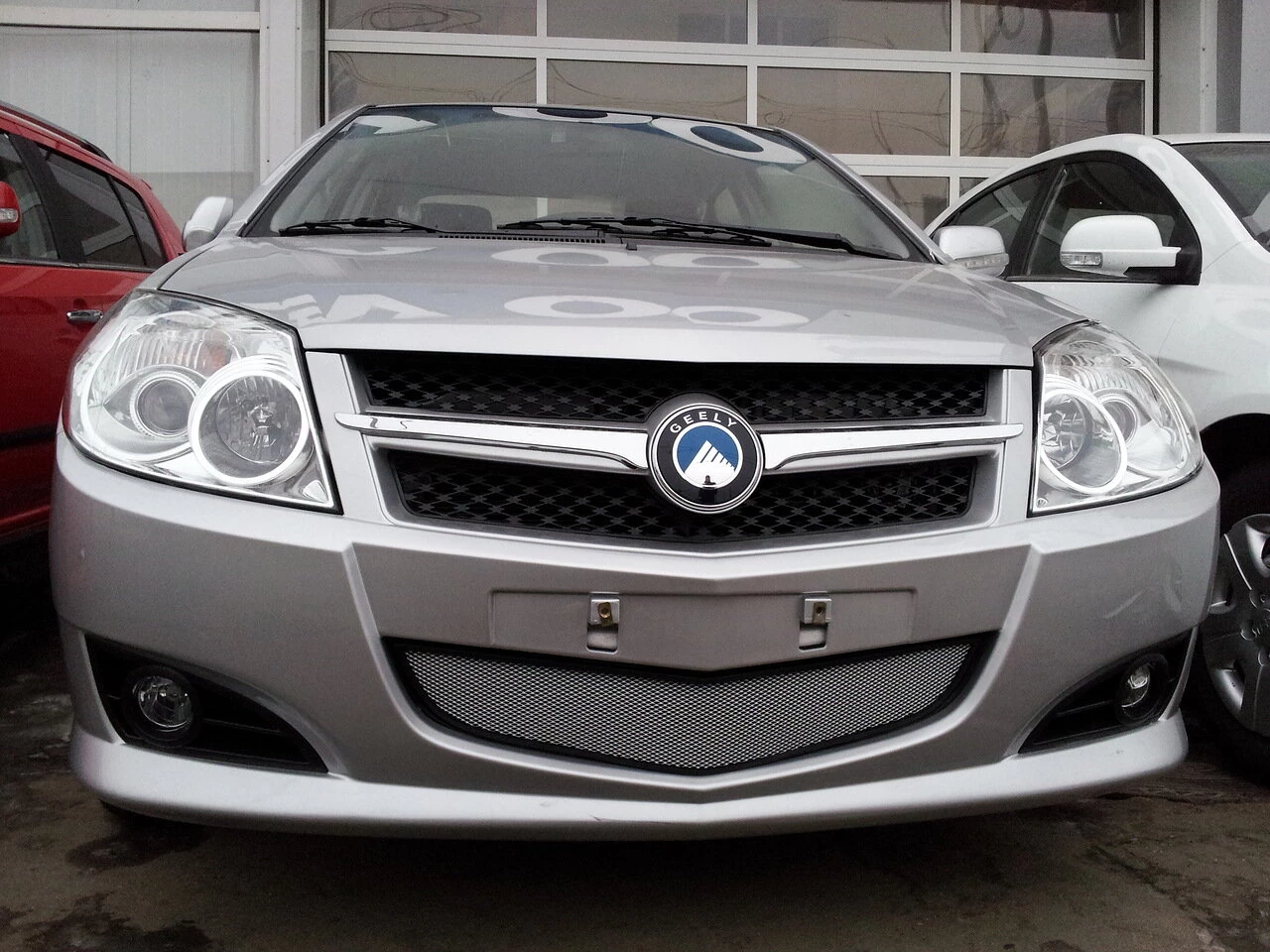 Защитная сетка радиатора для Geely MK I