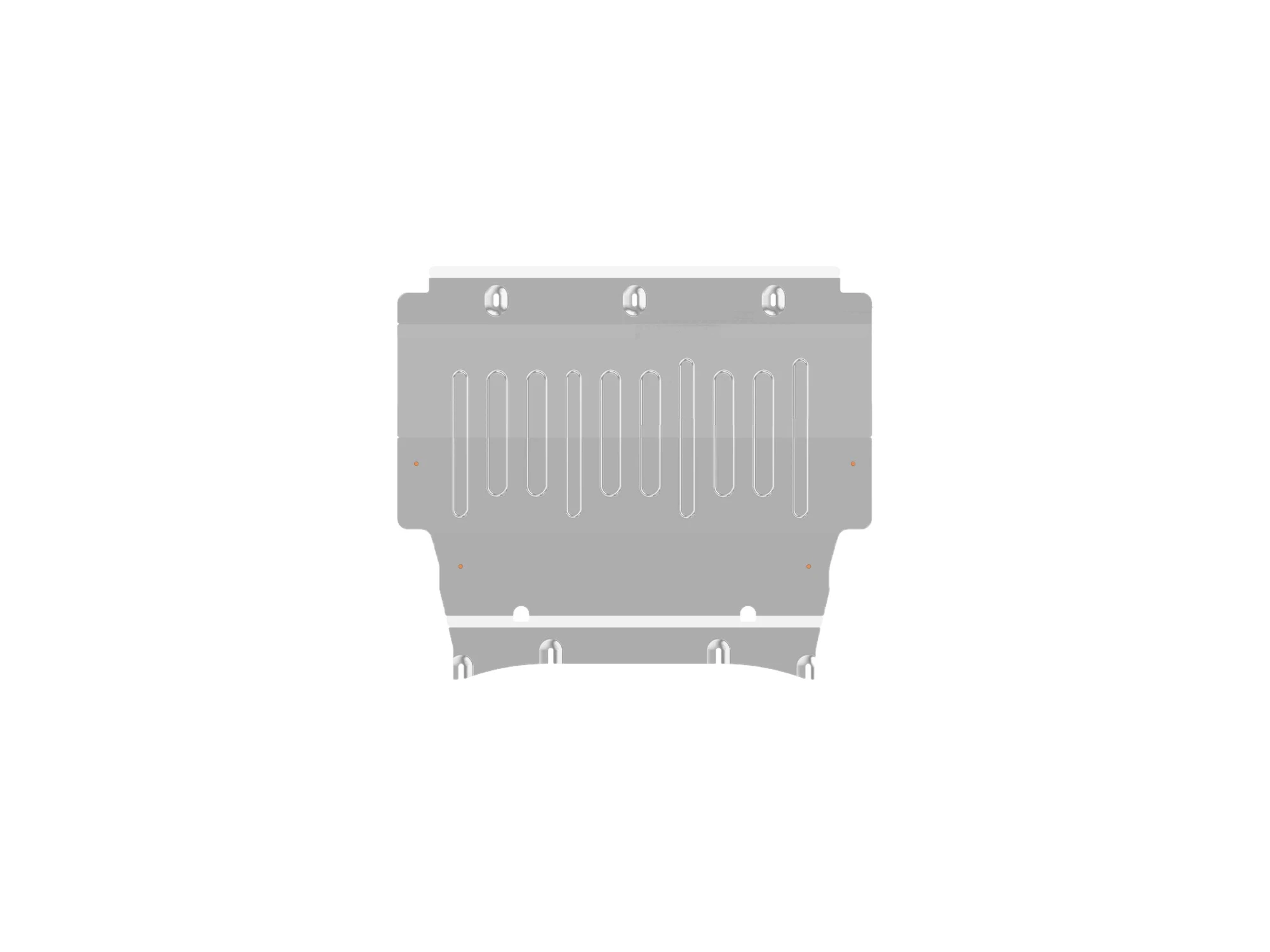 Защита картера и КПП для Nissan X-Trail IV  Alfeco ALF1565AL4