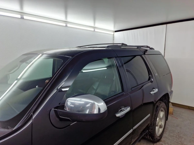 Дефлекторы окон 2D 6 шт. для Chevrolet Tahoe III Черный Стрелка 11 2D266-6.S11