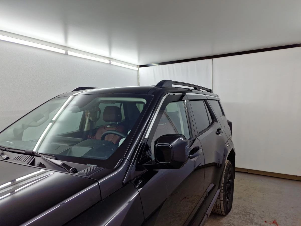 Дефлекторы окон 2D с хром накладками 6 шт. для TANK 400