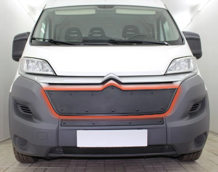 Зимняя заглушка радиатора к съемной сетке верх для Citroen Jumper  II Рестайлинг