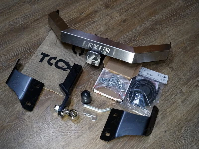 Фаркоп с типом шара Е нерж. для Lexus RX IV Рестайлинг