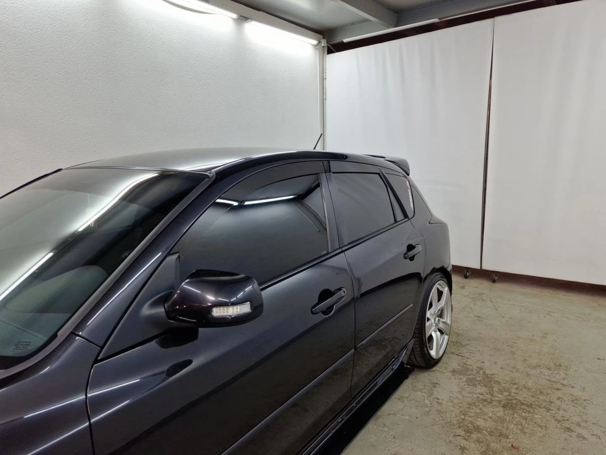 Дефлекторы окон 2D 6 шт (для кузова хэтчбек) для Mazda 3 I (BK) Рестайлинг