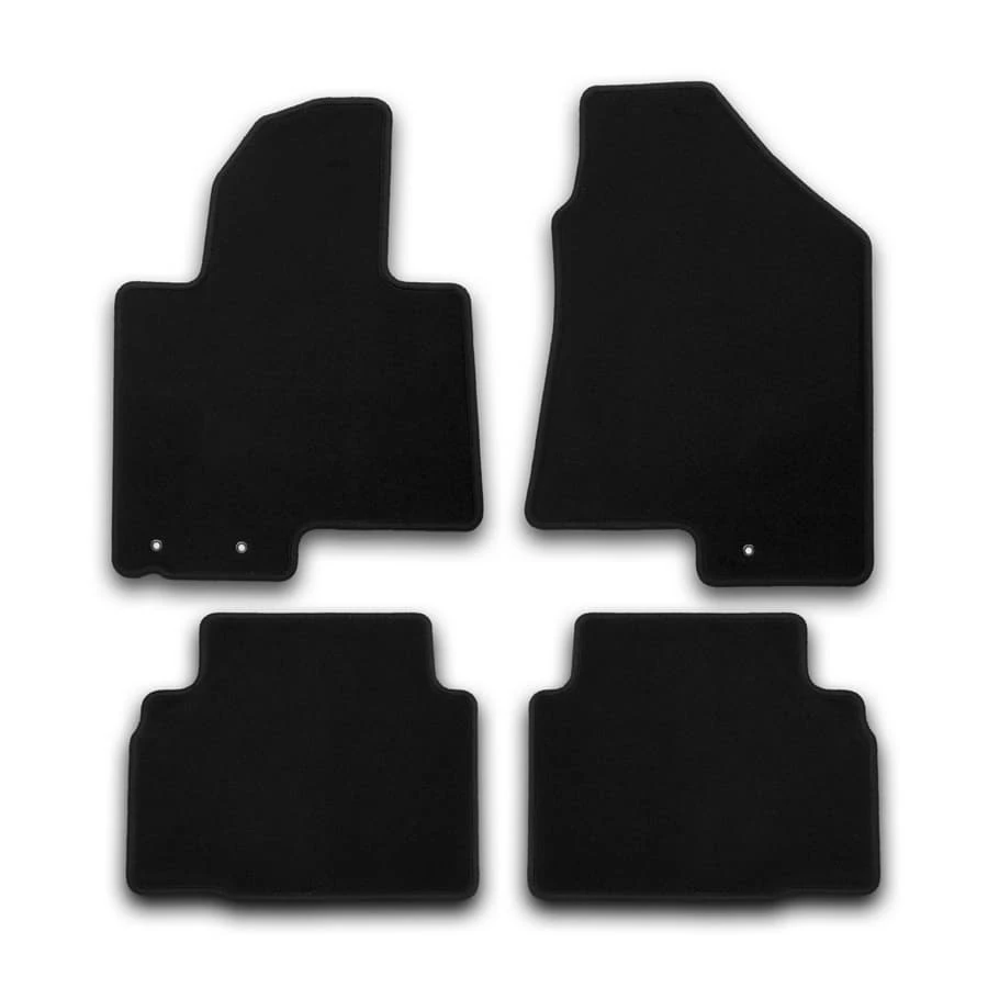 Коврики в салон Klever Econom 4шт для Hyundai ix35 I Рестайлинг Черный Klever KVR01203601200k