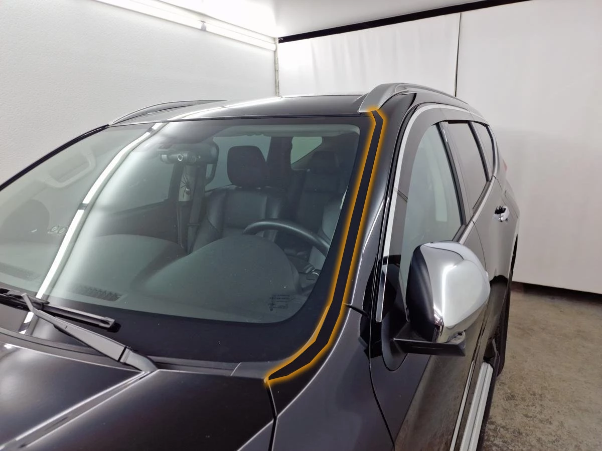 Водосток лобового стекла Премиум для Mitsubishi Pajero Sport III Рестайлинг