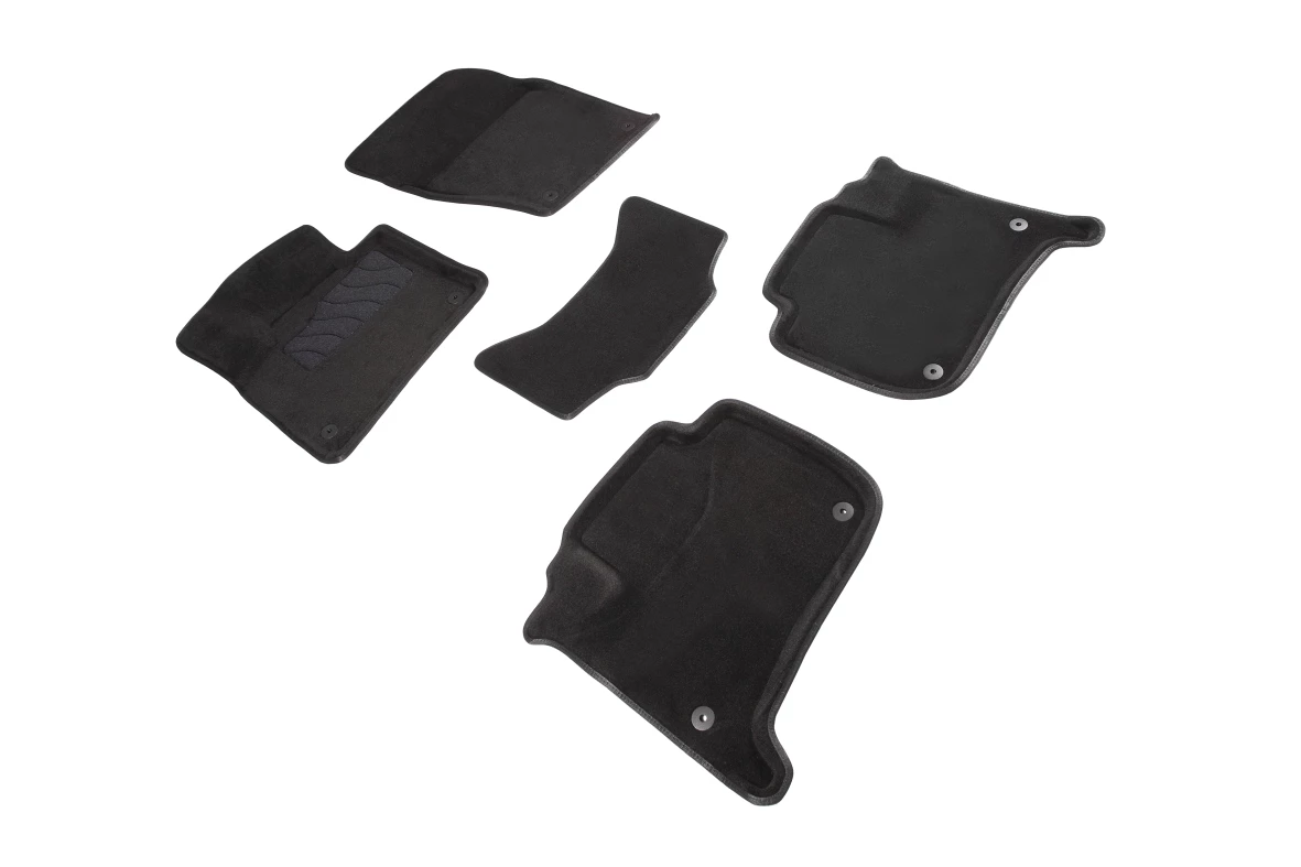 Коврики 3D ВОРС в салон для Volkswagen Touareg II Рестайлинг