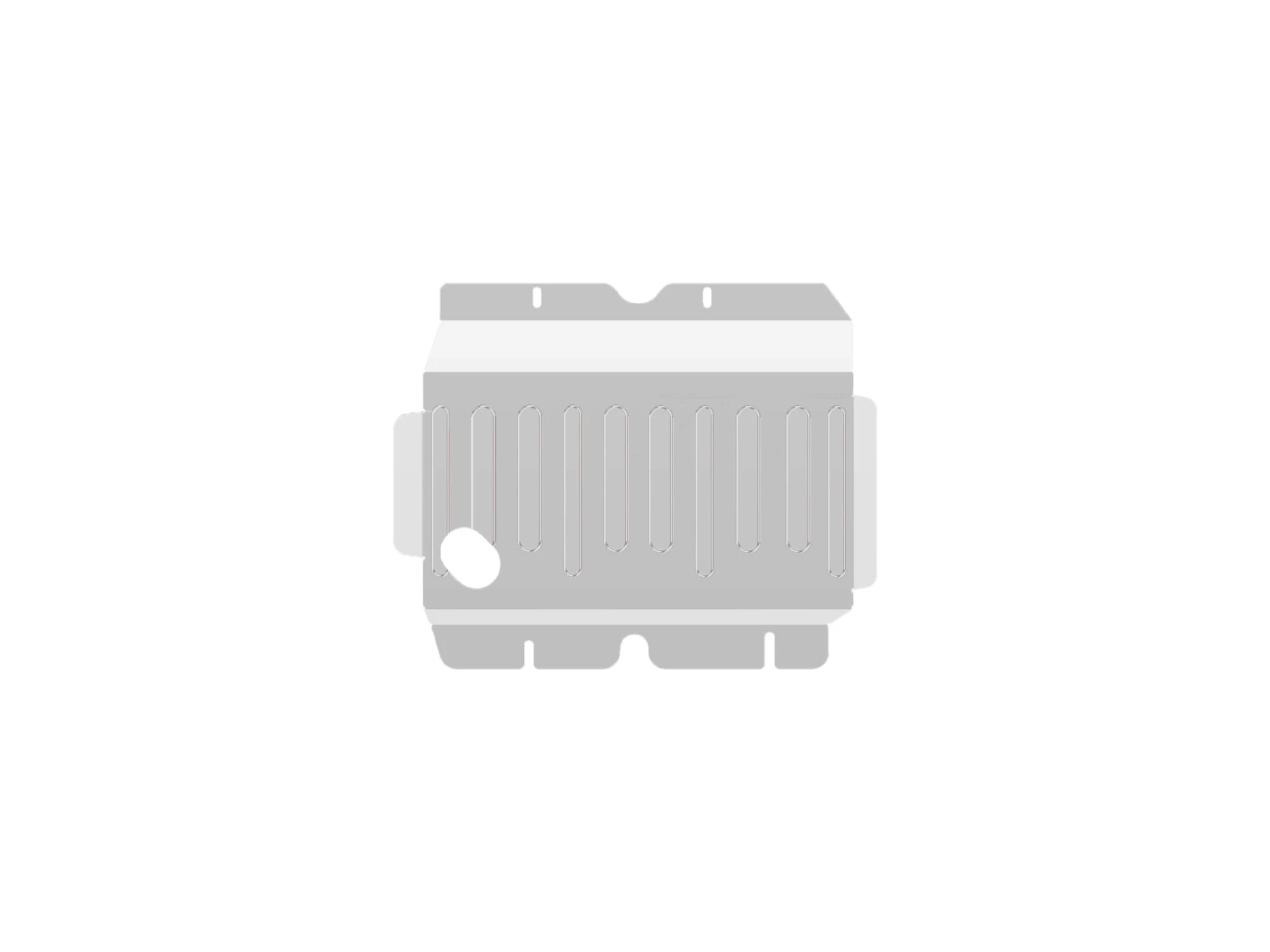 Защита картера для Nissan Patrol VI (Y62) Рестайлинг  Alfeco ALF1532AL