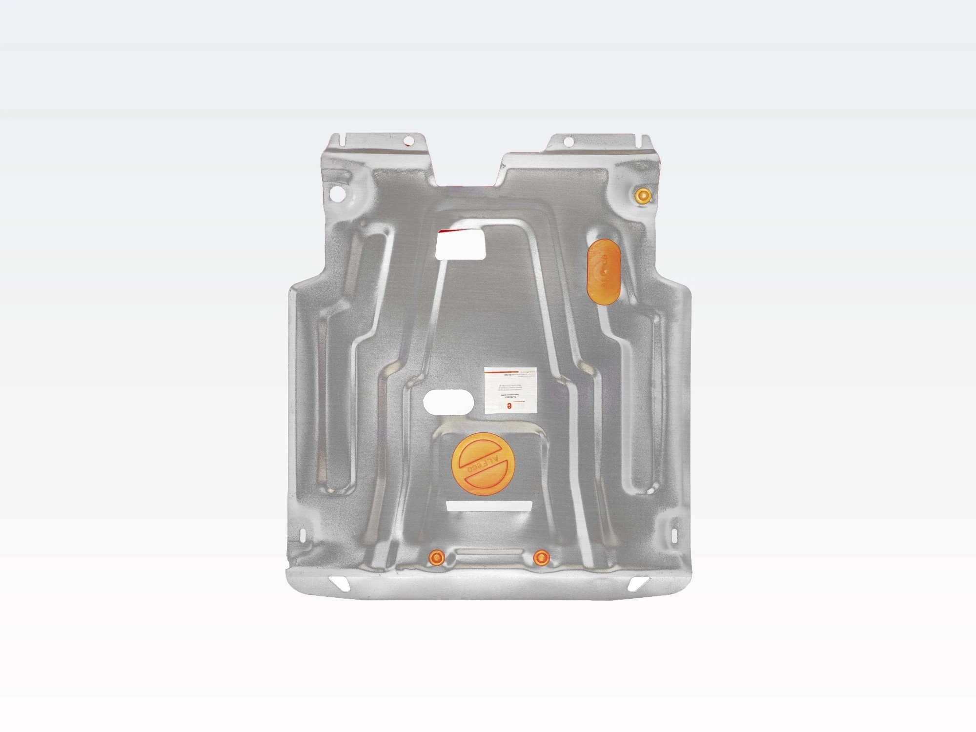 Защита картера и КПП для Chevrolet Lacetti Черный Alfeco ALF0305AL4