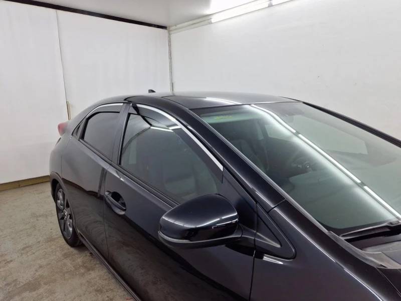 Дефлекторы окон 2D с хром накладками 4 шт. для Honda Civic IX Хром Стрелка 11 2D357-4C.S11