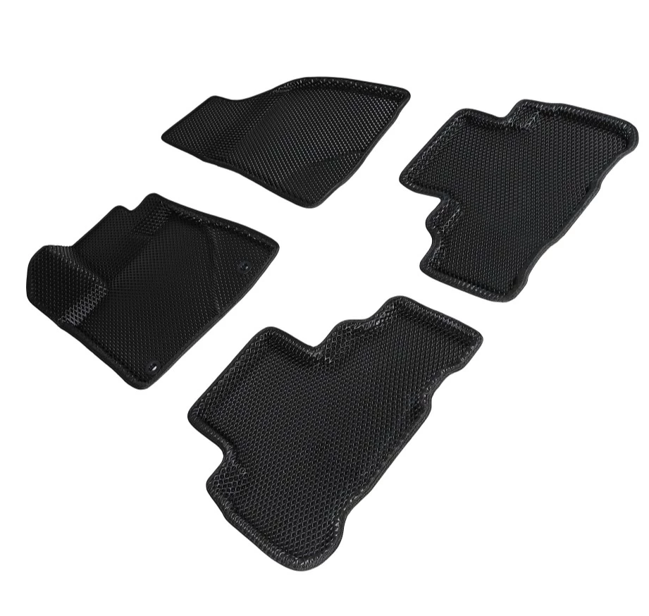 Коврики 3D EVA "РОМБ" для салона для Toyota Highlander III (U50)