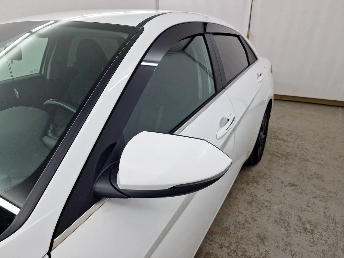 Дефлекторы окон 2D 6 шт. под наклоном для Hyundai Elantra VII (CN7)