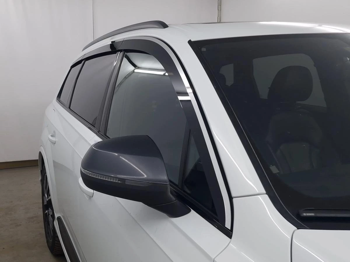 Дефлекторы окон 2D с хром накладками 6 шт. для Audi Q7 II (4M) Рестайлинг