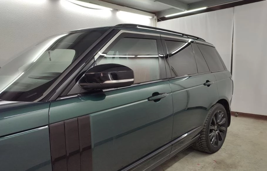 Дефлекторы окон с хром накладками 2D 6 шт для Land Rover Range Rover Sport II