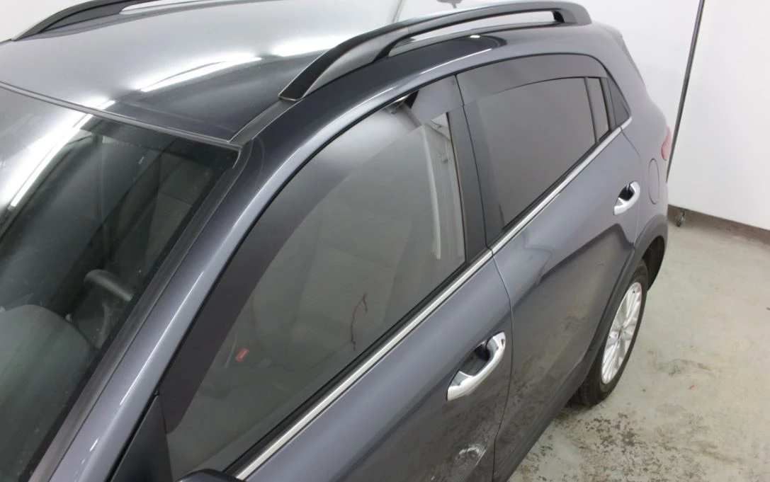 Дефлекторы окон 2D 4 шт для Kia Rio X (X-Line) I