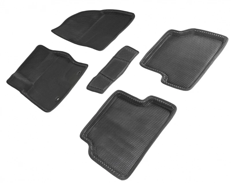 Коврики 3D EVA "СОТА" для Ford Focus II Рестайлинг Черный Seintex 95250