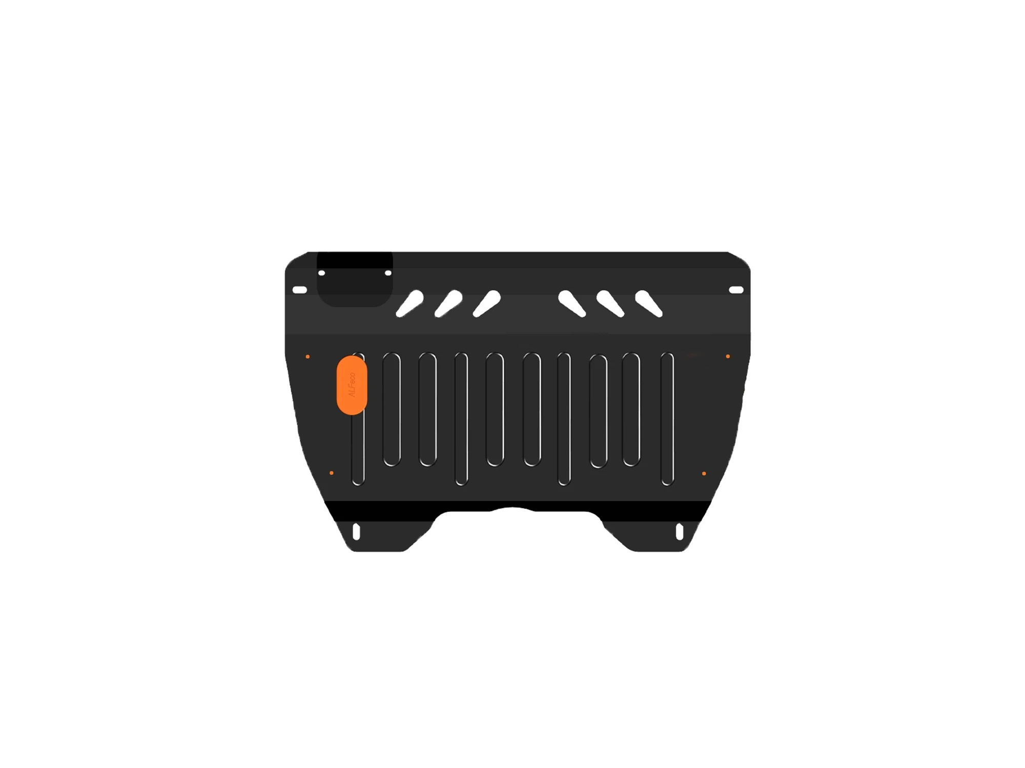 Защита картера и КПП для Toyota Raum I Черный Alfeco ALF24103ST