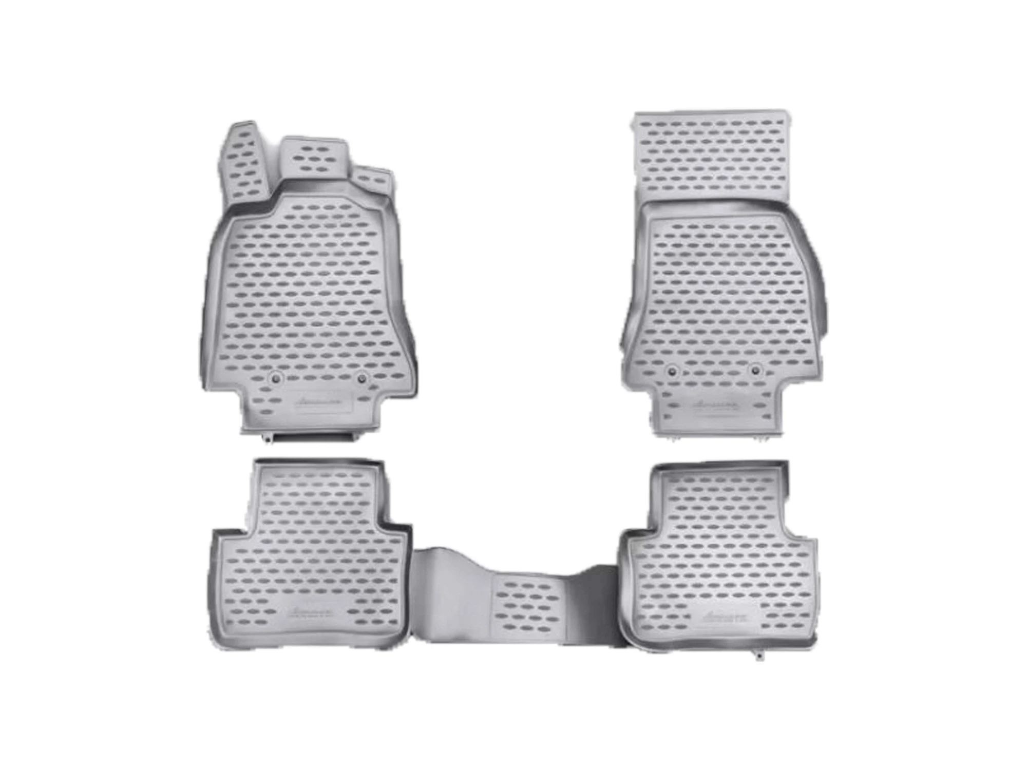 Коврики 3D в салон полиуретан 4 шт для Jaguar XF I Рестайлинг Черный Element NLC.23.01.210kh