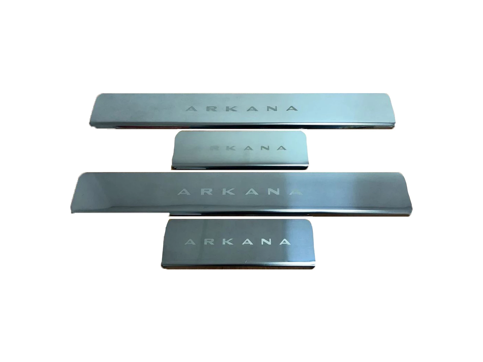 Накладки на пороги из нержавеющей стали 4шт. для Renault Arkana I