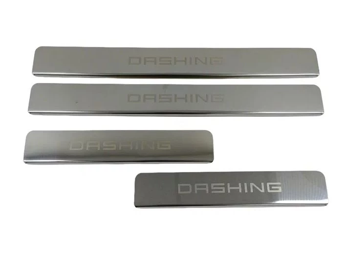 Накладки на пороги из нержавеющей стали 4шт. для Jetour Dashing