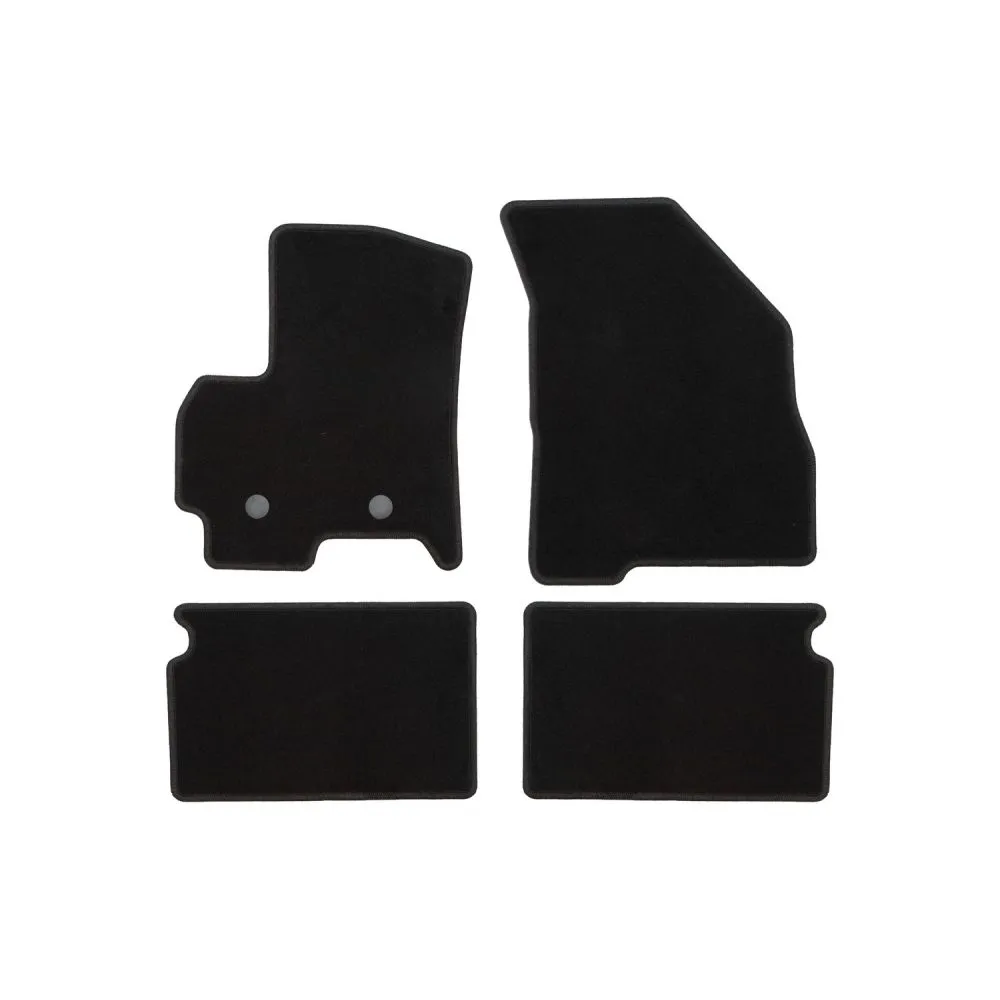 Коврики в салон Klever Econom 4шт для EXEED LX I Рестайлинг Черный