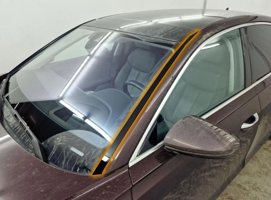Водосток лобового стекла Премиум для Audi A8 IV (D5)