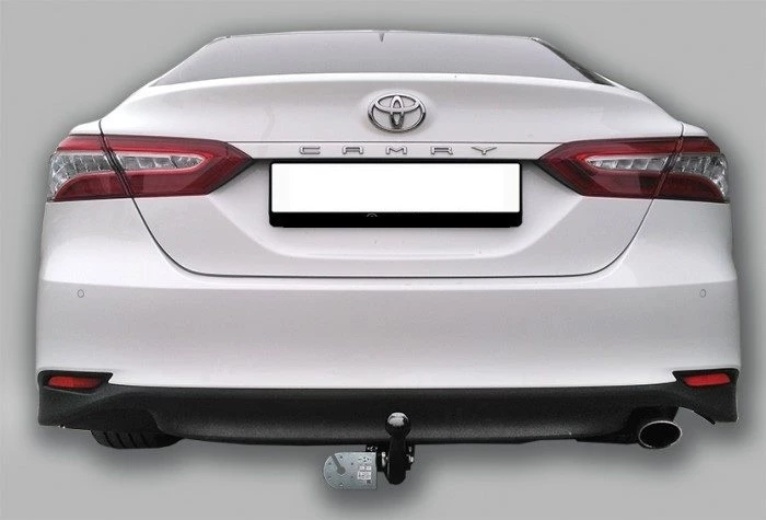Фаркоп Leader с типом шара A для Toyota Camry VIII (XV70) Рестайлинг  Лидер-Плюс T124-A