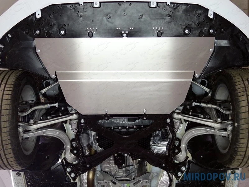 Защита картера для Audi A4 V (B9)  ТСС ZKTCC00189