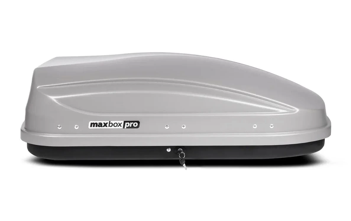 Автобокс MaxBox PRO 430 (малый) двустороннее открывание Серый
