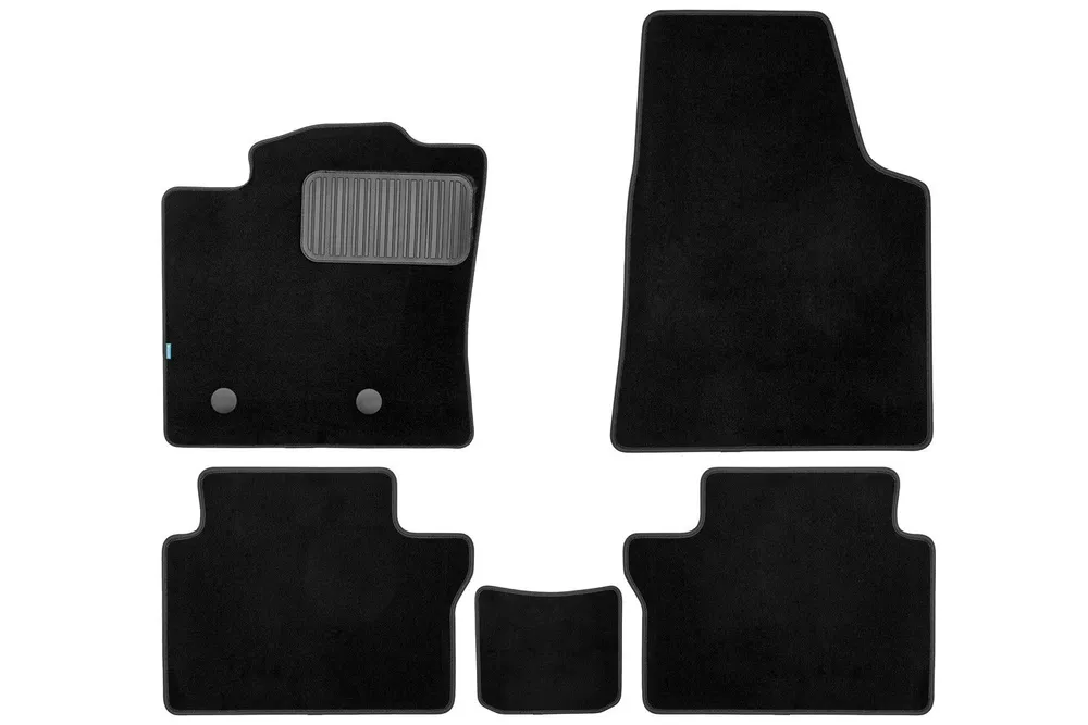 Коврики в салон Klever Premium 5шт для FAW Bestune B70 I Черный