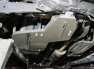 Защита топливного бака и заднего дифференциала для Haval F7 I Рестайлинг  ТСС ZKTCC00396