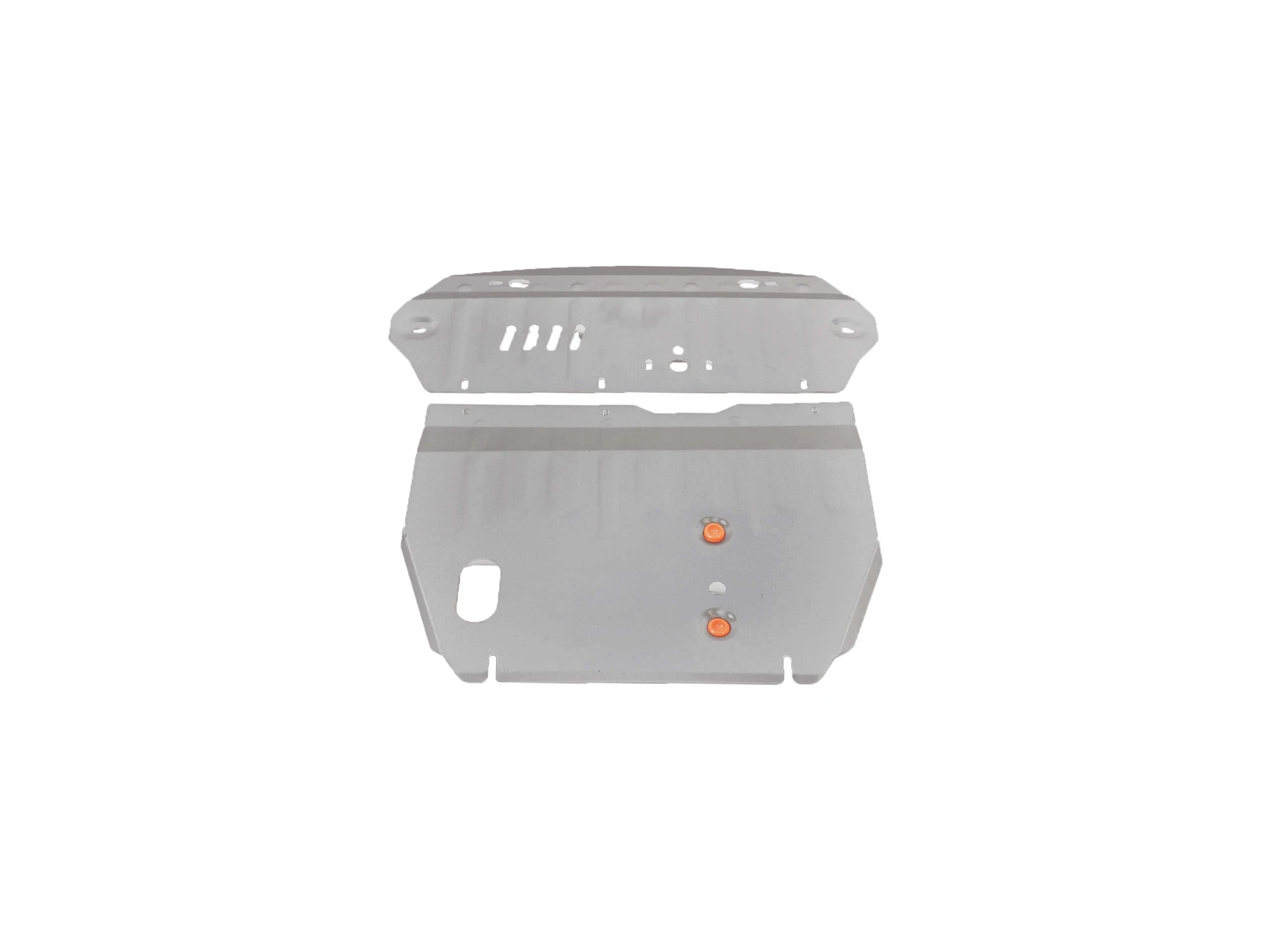 Защита картера и КПП (2 части) для Mitsubishi Eclipse III  Alfeco ALF1453AL