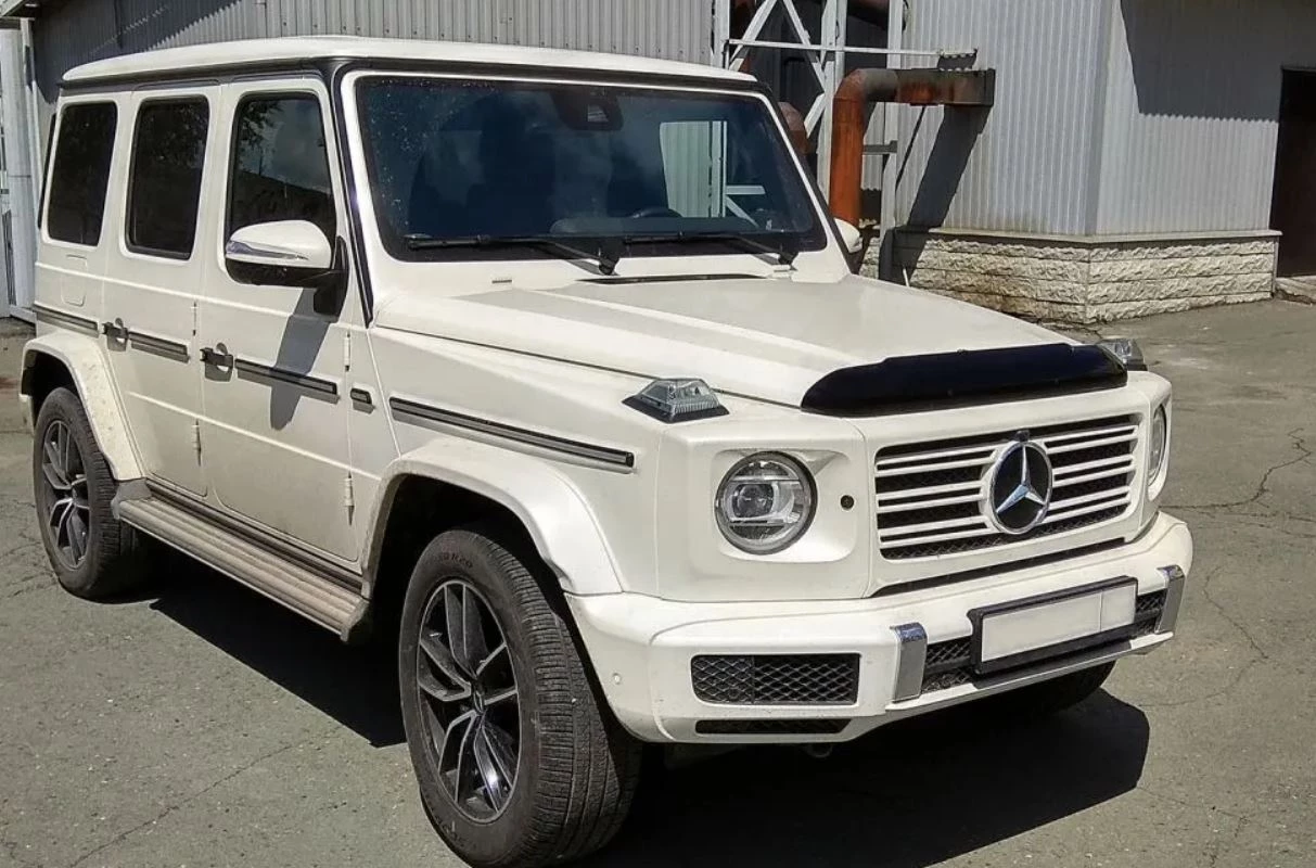 Дефлектор капота темный для Mercedes-Benz G-Класс III (W463)  SIM NLD.SMERG1812