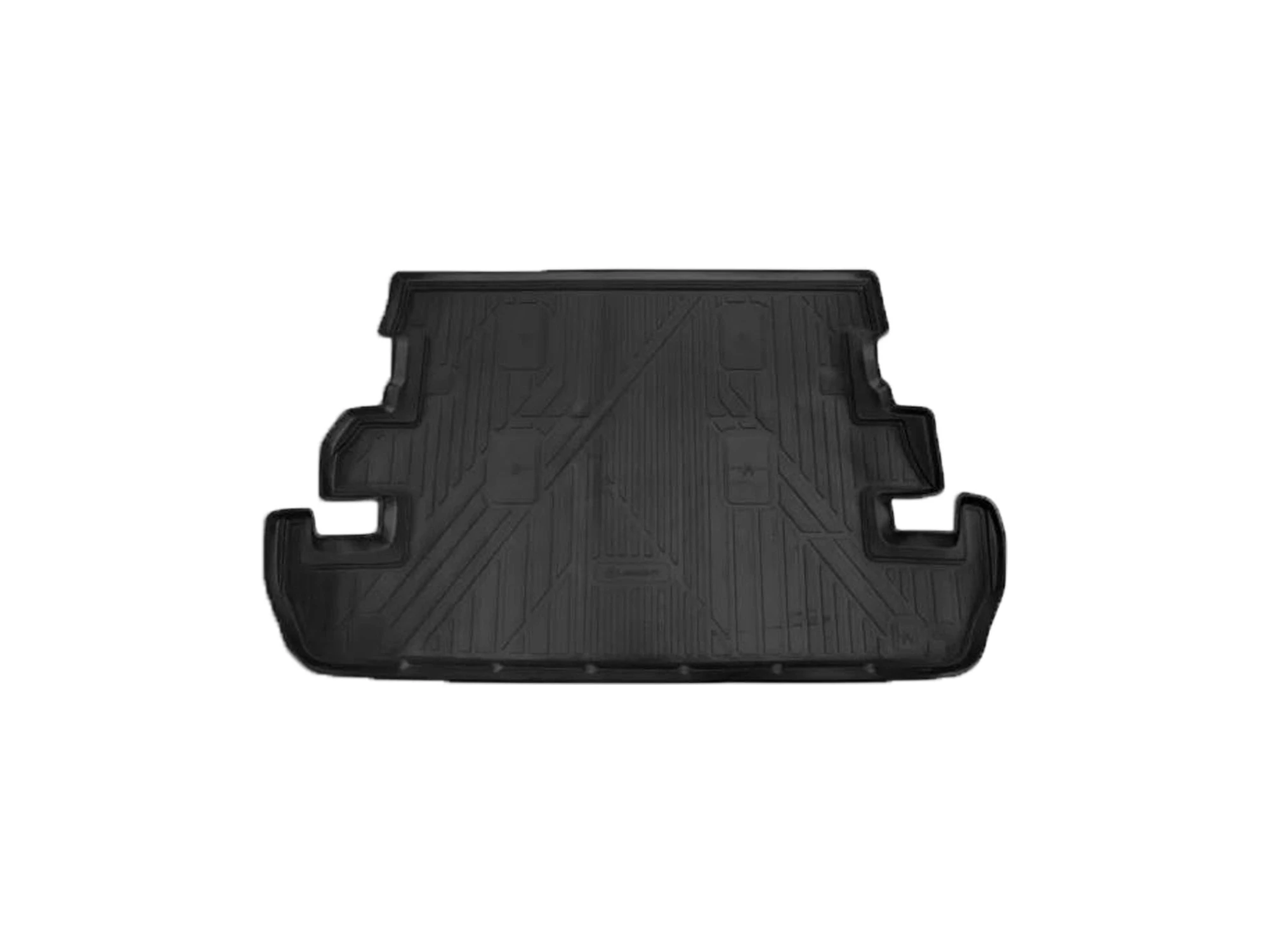 Коврик в багажник для Toyota Land Cruiser 200 Series Рестайлинг 1 Черный Element ELEMENT48124B13