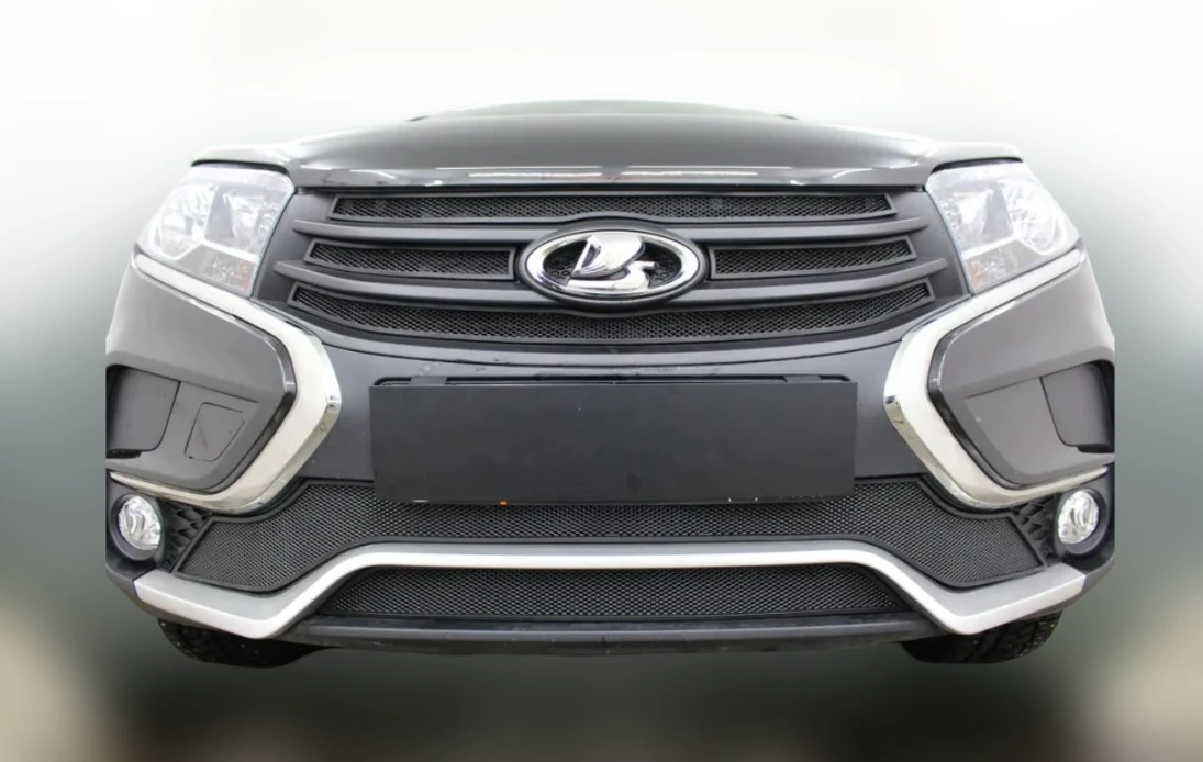 Комплект сеток black верх 4 части и низ 2 части Cross версия для LADA (ВАЗ) XRAY I