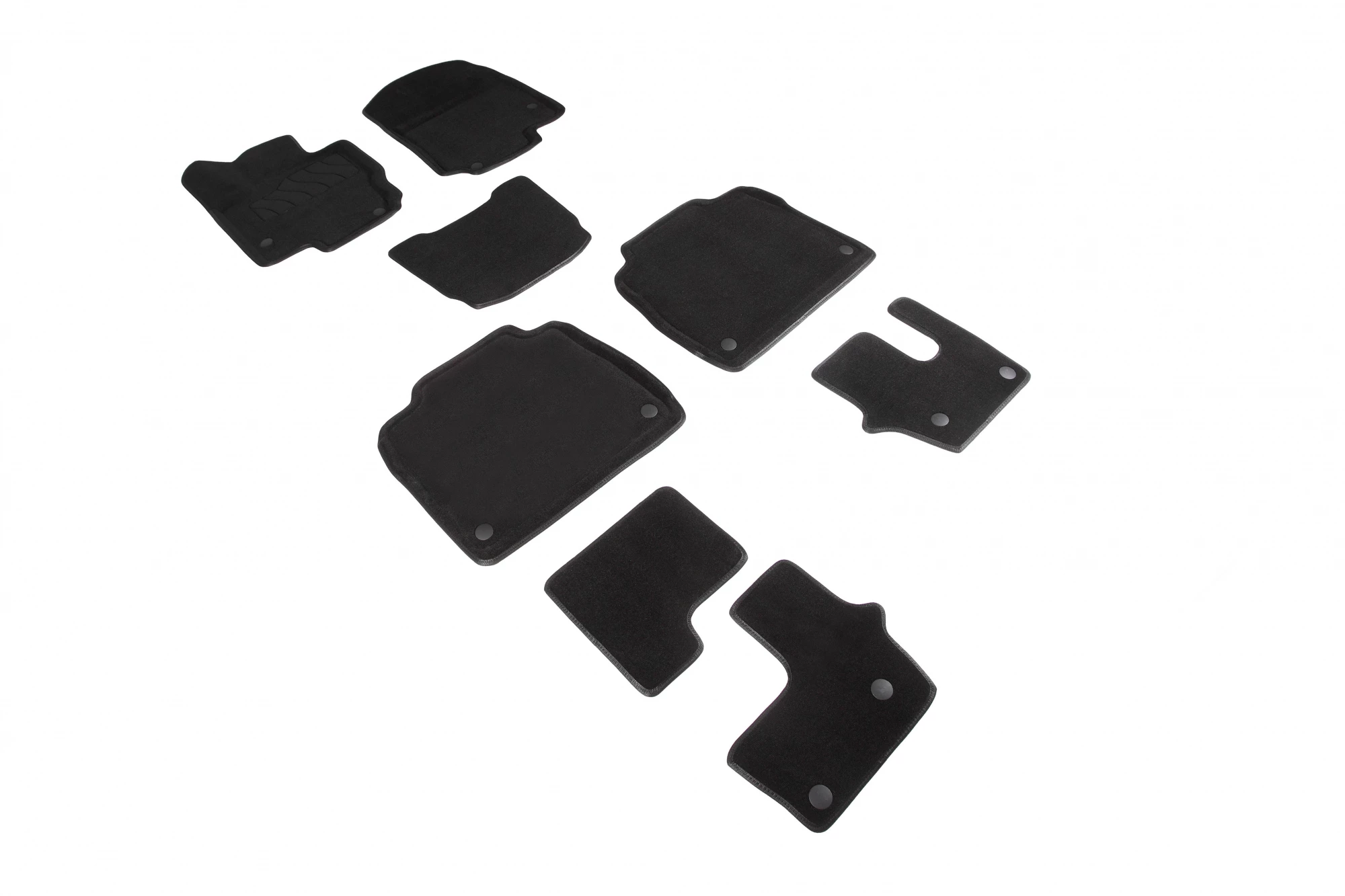 Коврики 3D ВОРС в салон для Mercedes-Benz GLS II (X167)