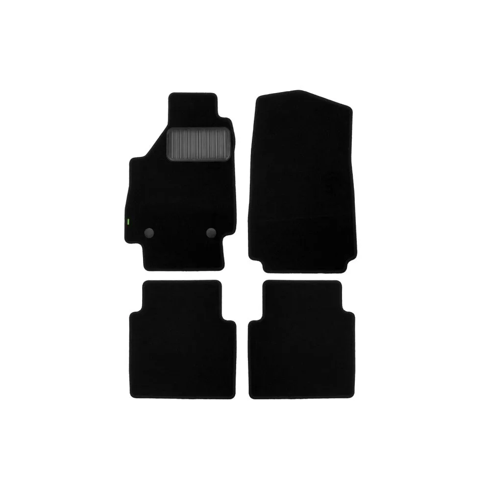 Коврики в салон Klever Standard 4шт для BAIC U5 Plus I Черный