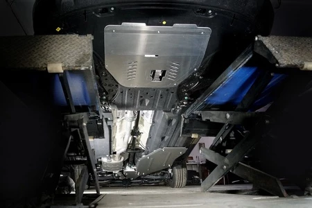 Защиты комплект (картер и КПП, бак, адсорбер, дифференциал) для Kia Sorento IV Рестайлинг