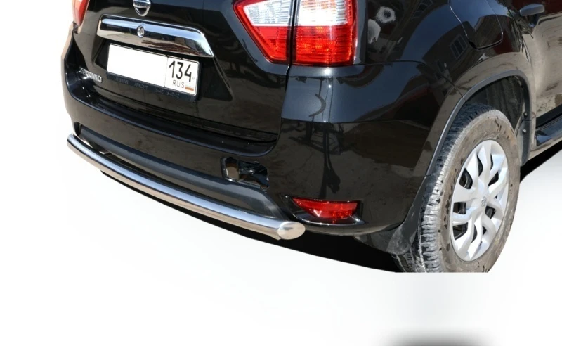 Защита заднего бампера d60 мм для Nissan Terrano III (D10)  Юко NTR.15.13