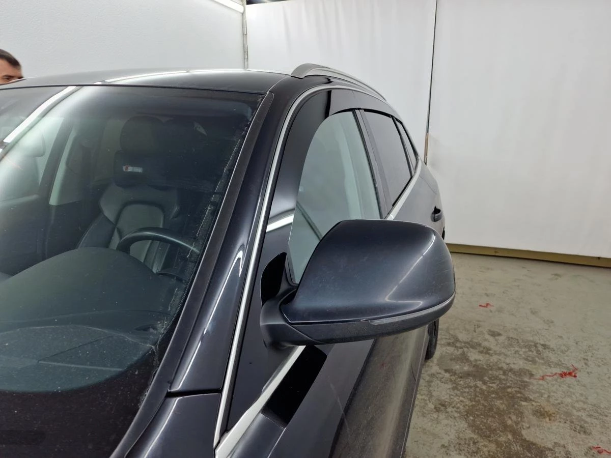 Дефлекторы окон 2D 6 шт. для Audi Q5 I (8R) Рестайлинг Черный