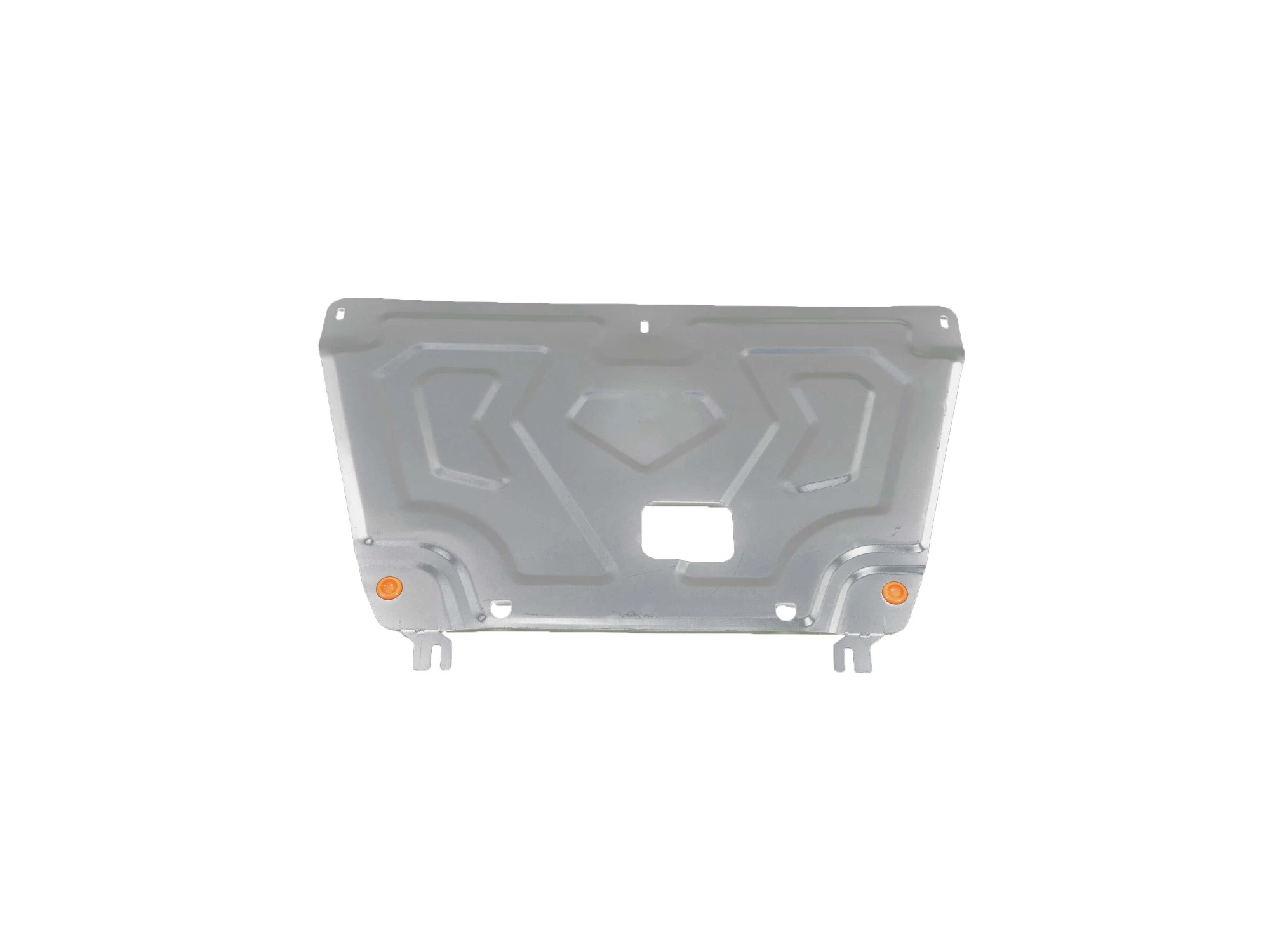 Защита картера и КПП для Hyundai Creta II Черный Alfeco ALF1057AL4
