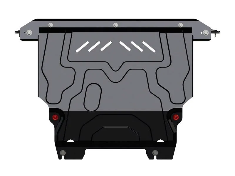 Защита картера и КПП для Ford Fiesta Mk6