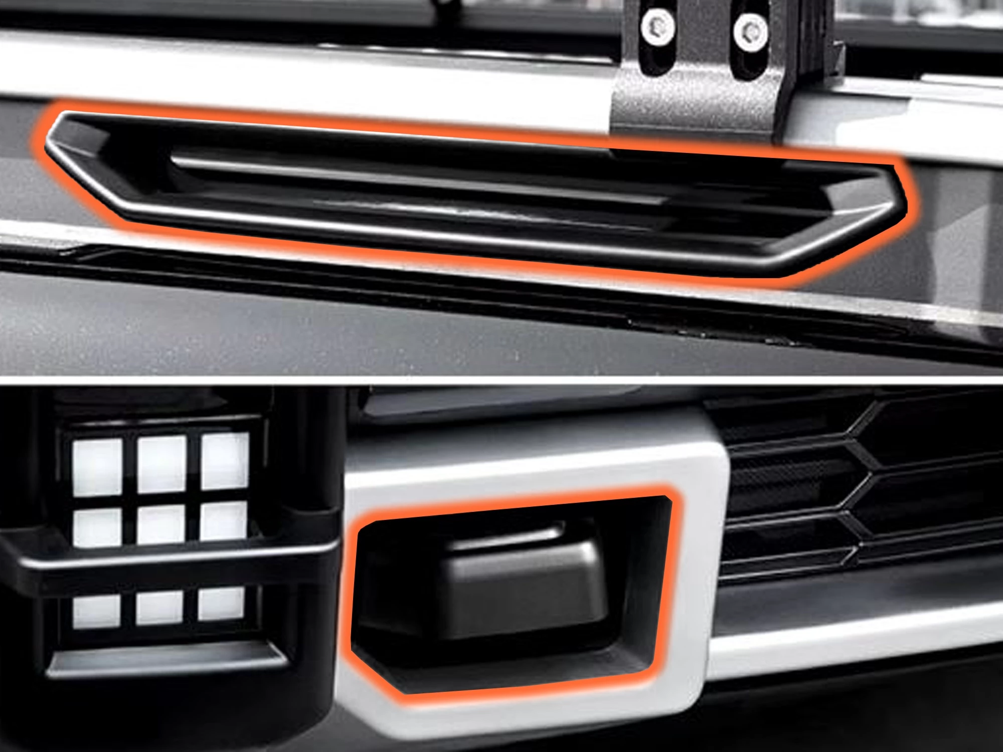 Заглушка на рейлинги и передние крюки для Jetour T2